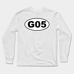 G05 Chassis Code Marathon Style Long Sleeve T-Shirt